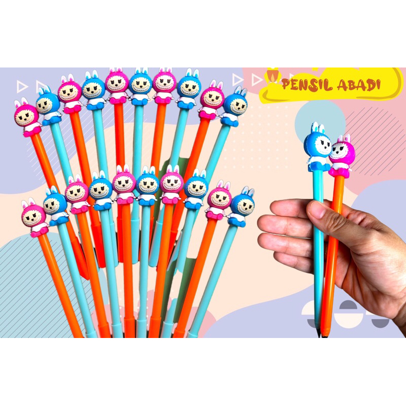 

PENSIL LABUBU GRAPHITE ABADI INFINITE LABUBU UNIK LUCU PENSIL ETERNAL ABADI