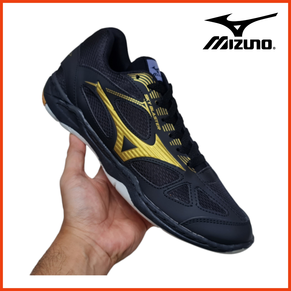 HOT DEALS SEPATU MIZUNO BADMINTON PRIA WANITA SOL KARET BERDECIT ANTI SLIP / SEPATU OLAH RAGA BULU