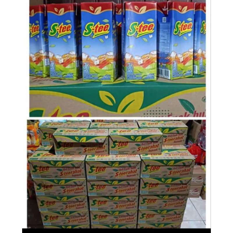 

S-TEE S TEE KOTAK 200ML X 24PCS (1 KARTON)