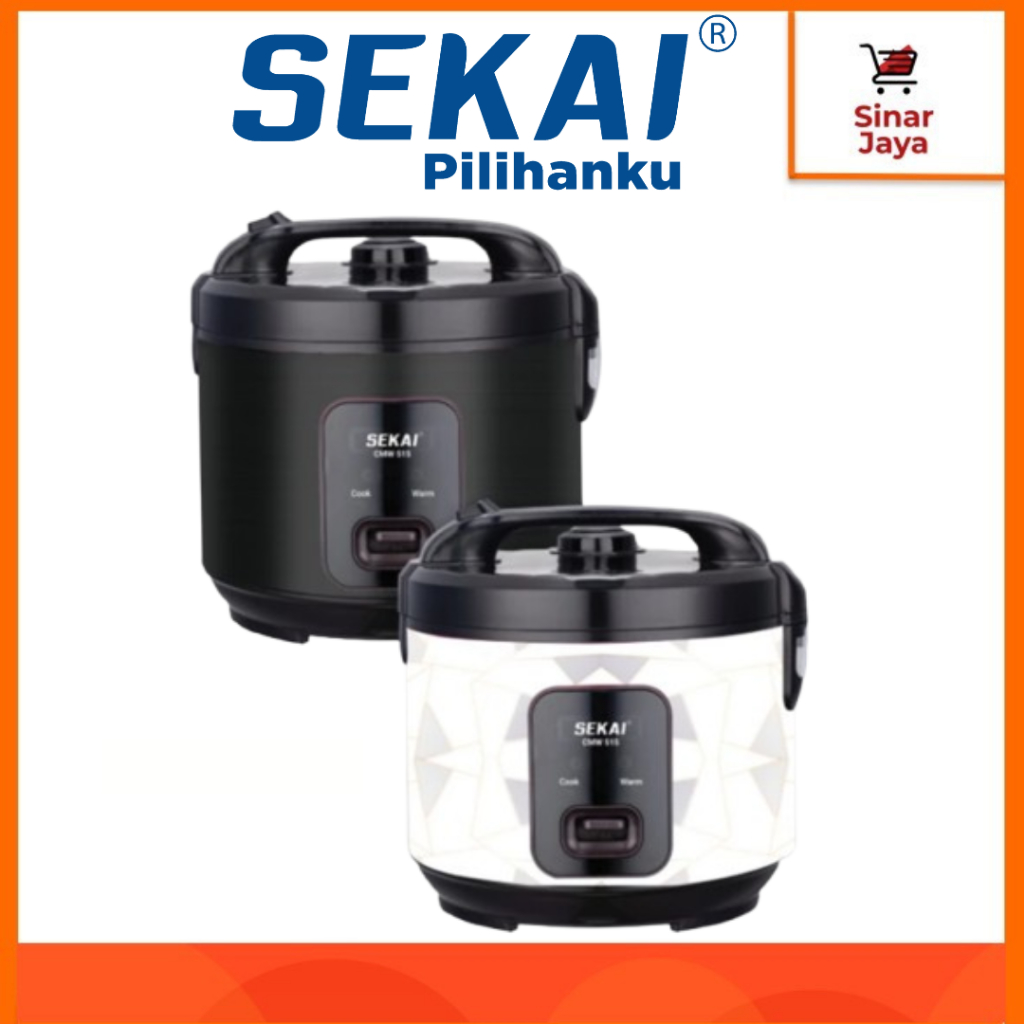 SEKAI CMW-515 / CMW-512 Magic Com / Rice Cooker 1.8 Liter 3in1 (Anti Lengket) TU2T