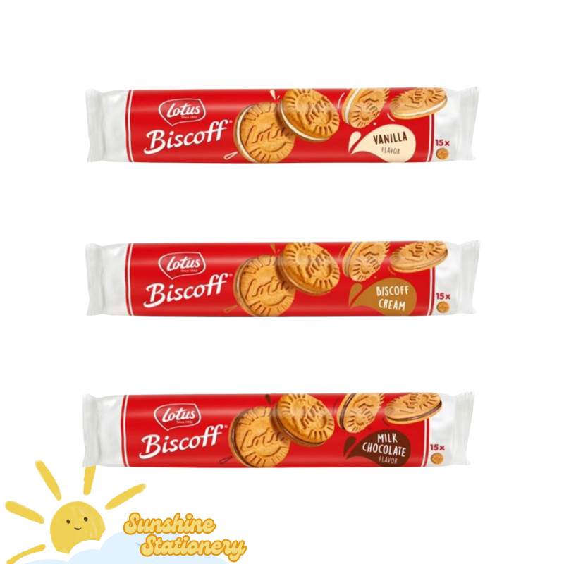 

LOTUS BISCOFF Sandwich Biscuit Cookies 150gr