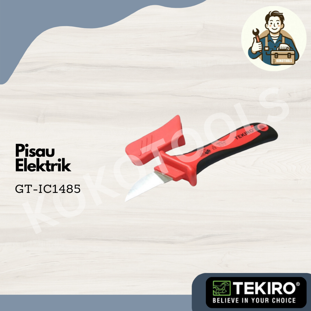 Pisau Elektrik Insulation Knife Tekiro