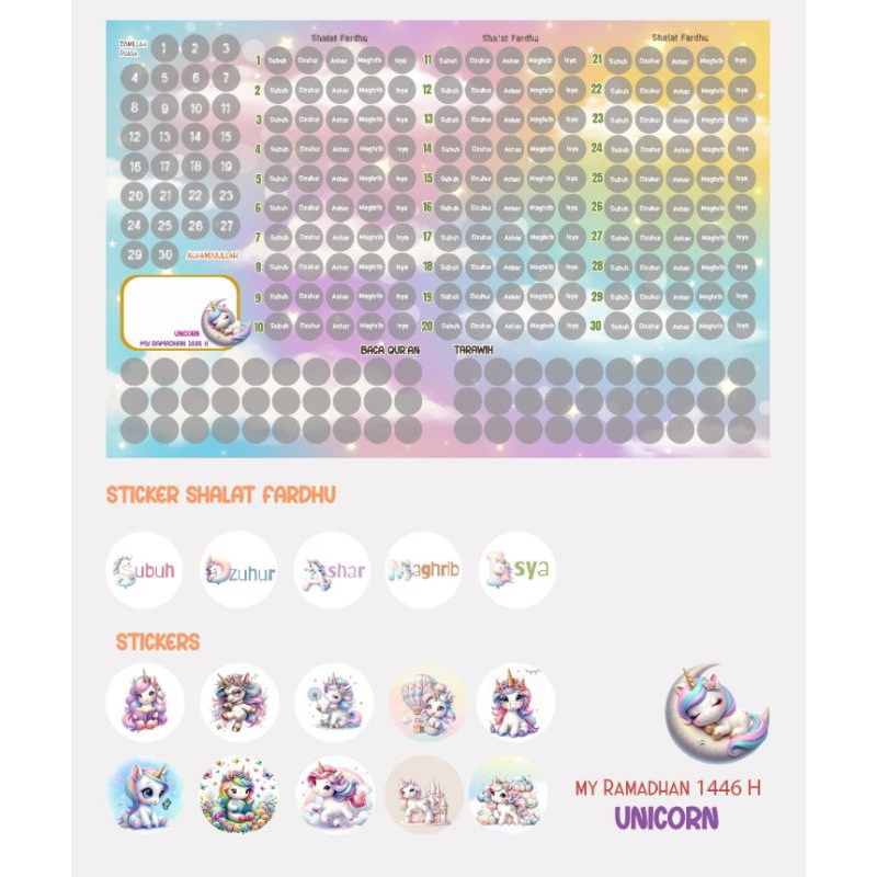 

My Ramadhan 1446 H Unicorn