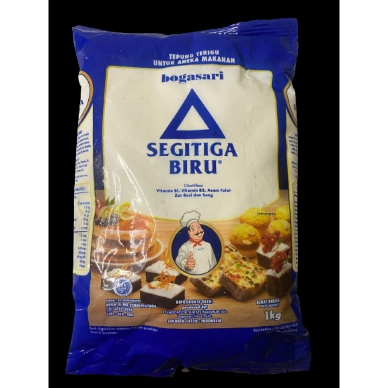 

TEPUNG TERIGU SEGITIGA BIRU 1KG UNTUK ANEKA MAKANAN