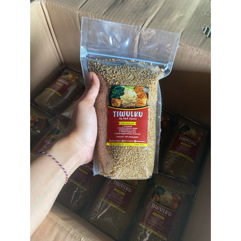

TIWUL INSTAN 1KG / tiwul instan mak djami / TIWUL KEDIRI / NASI TIWUL