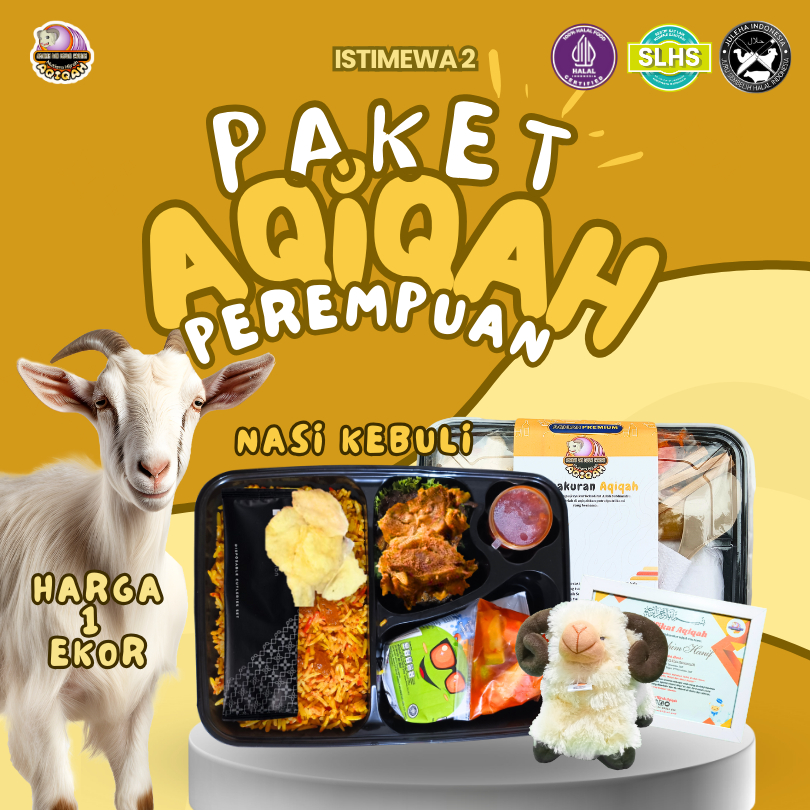 

AQIQAH NASI KEBULI - Paket Aqiqah Perempuan Istimewa 2