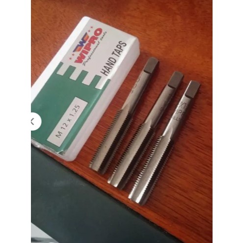 hand tap wipro m12 x1.0 m12 x1.25 m12 x1.75 m12 x1.5