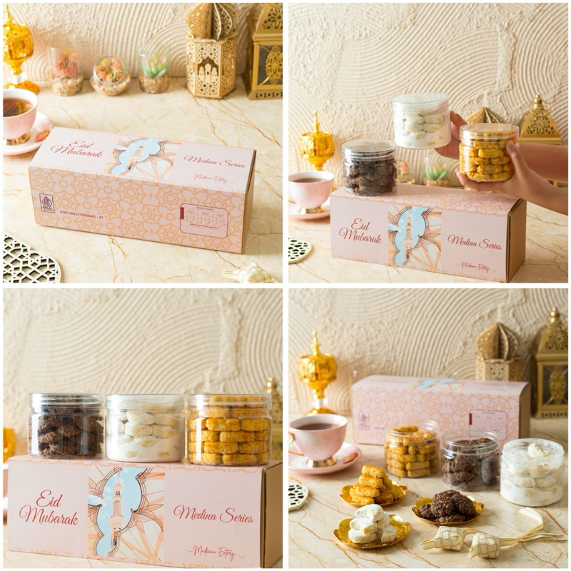 

hampers lebaran idul fitri kue kering medina giftbox