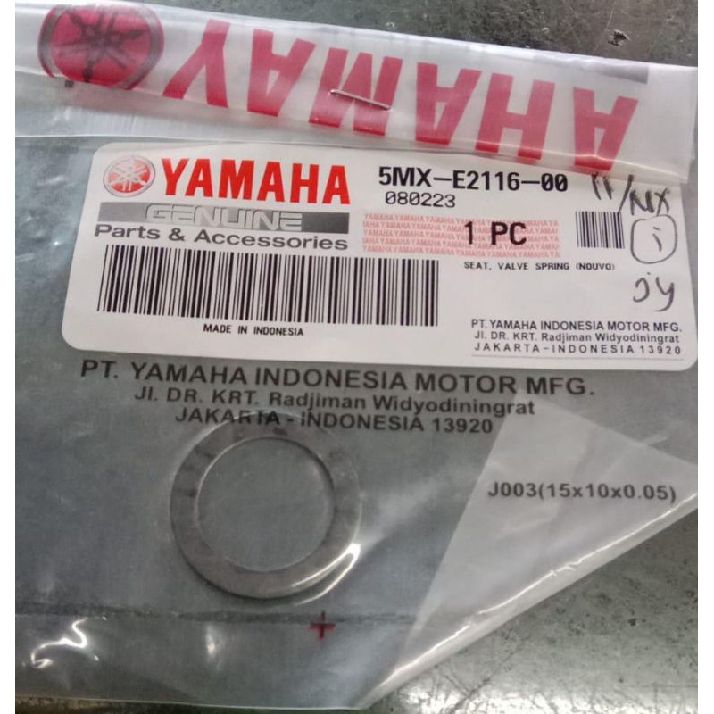 Ring dudukan per klep Mio soul, sporty smile 5MX E-2116-00