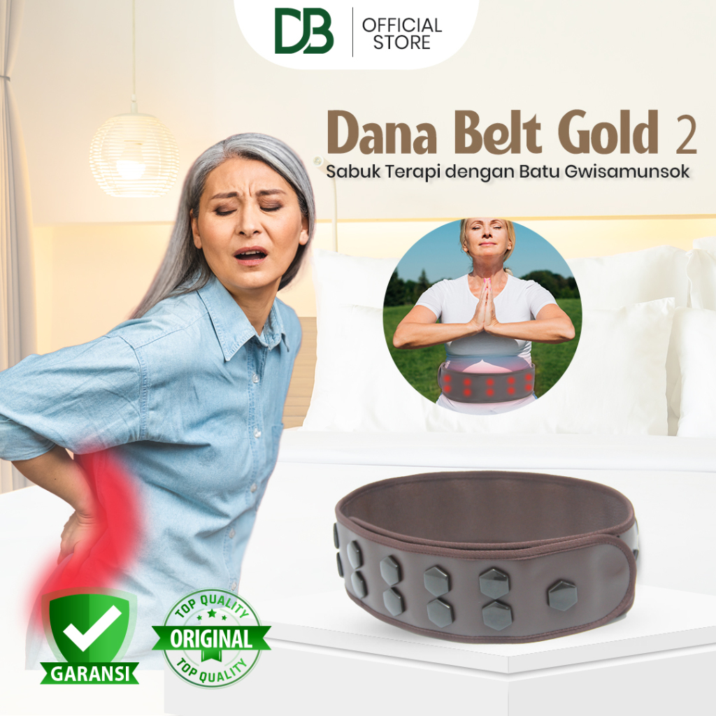 Dana Belt Gold 2 - Sabuk Terapi Batu Gwisamunsok
