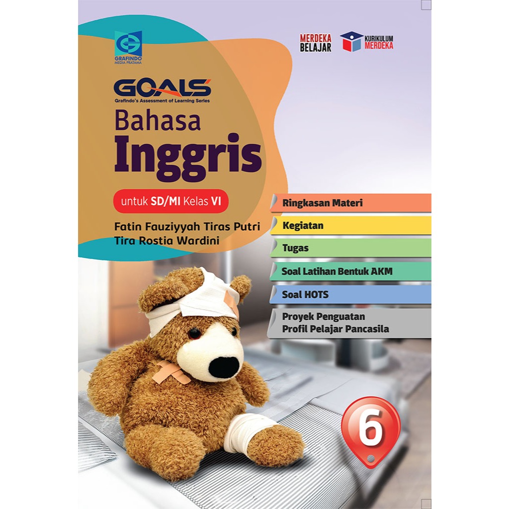 BUKU SOAL GOALS BAHASA INGGRIS KELAS 6 KURMER GRAFINDO