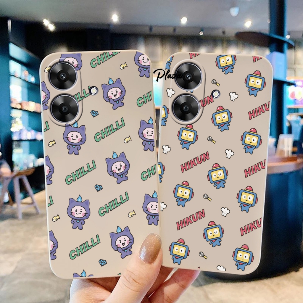Softcase Macaron Motif TRUZ REAL Note 60 [KP18] Case Silikon Lentur Kamera Protek for All Type OP VV