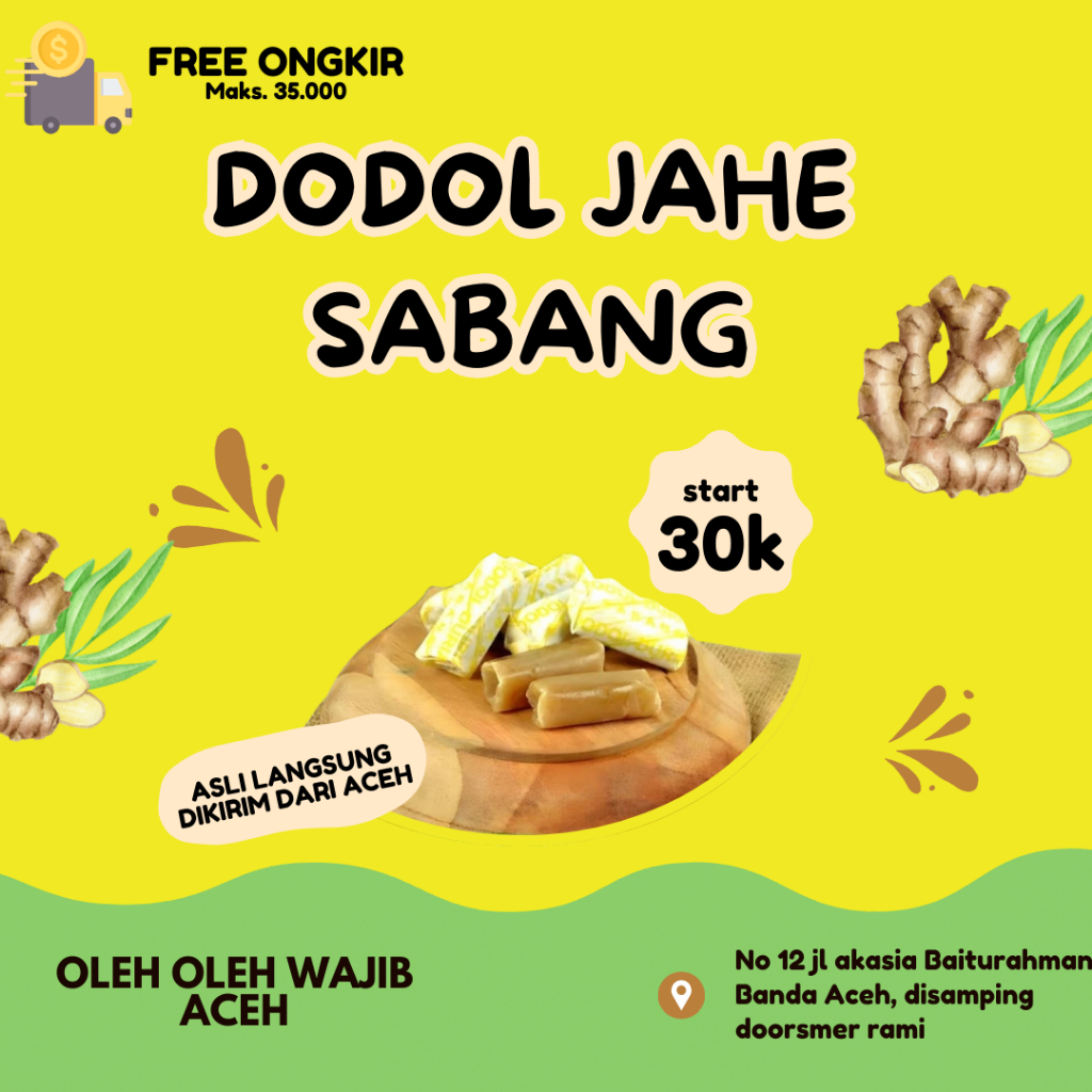 

Dodol Jahe Tradisional - Isi 20-35 Pcs - Makanan Tradisional - Cemilan Enak dan murah