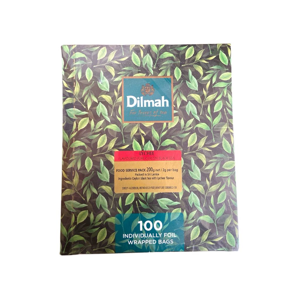 

DILMH FLAVOURED PURE CEYLON BLACK TEA LYCHEE 100BAGS