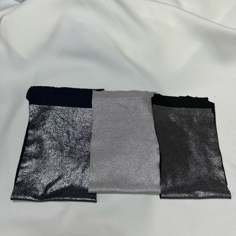 kain kaos gliter stretch ( harga per meter )