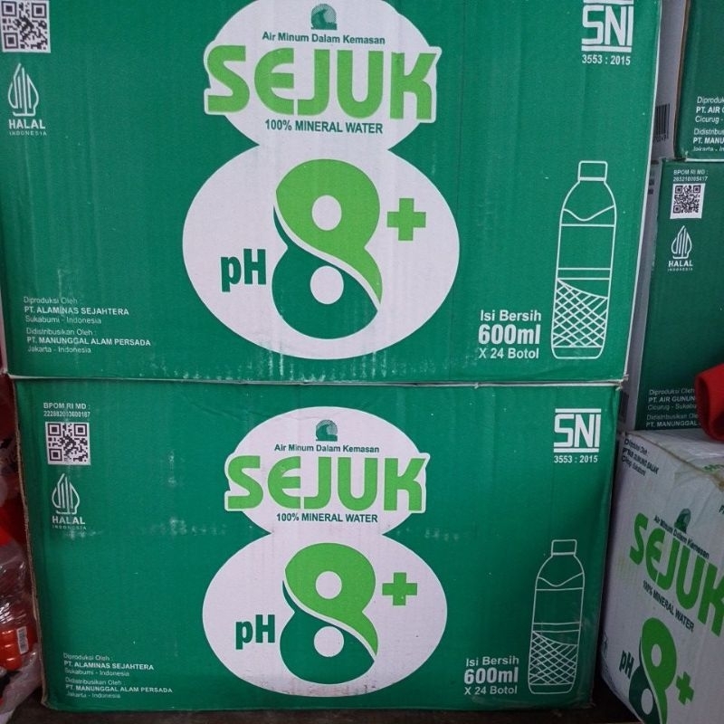 

Sejuk PH 8+ 600Ml