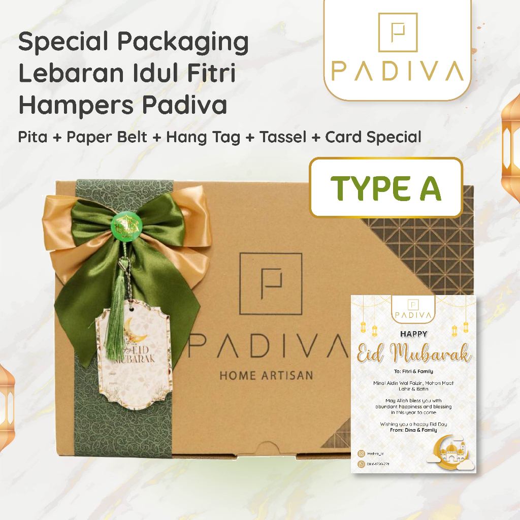 

Padiva - Packaging Special Hampers | Aksesoris Hampers Padiva Imlek, Valentine, Lebaran, Natal