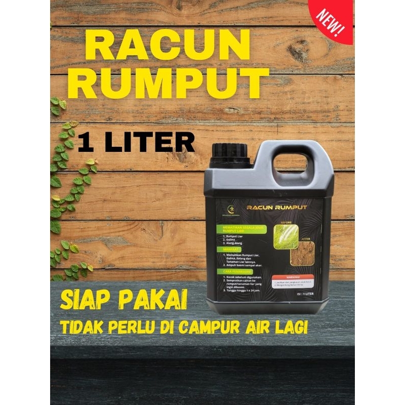 PEMBASMI RUMPUT/GULMA||RACUN RUMPUT 1LITER