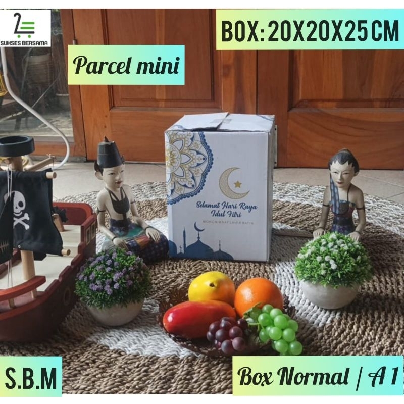 

Box Parcel 20x20x25 cm ( Mini /Kecil)Box/Kardus/Parcel/Lebaran/idulfitri/Parcel lebaran/Eidmubarak/Parcel Kecil