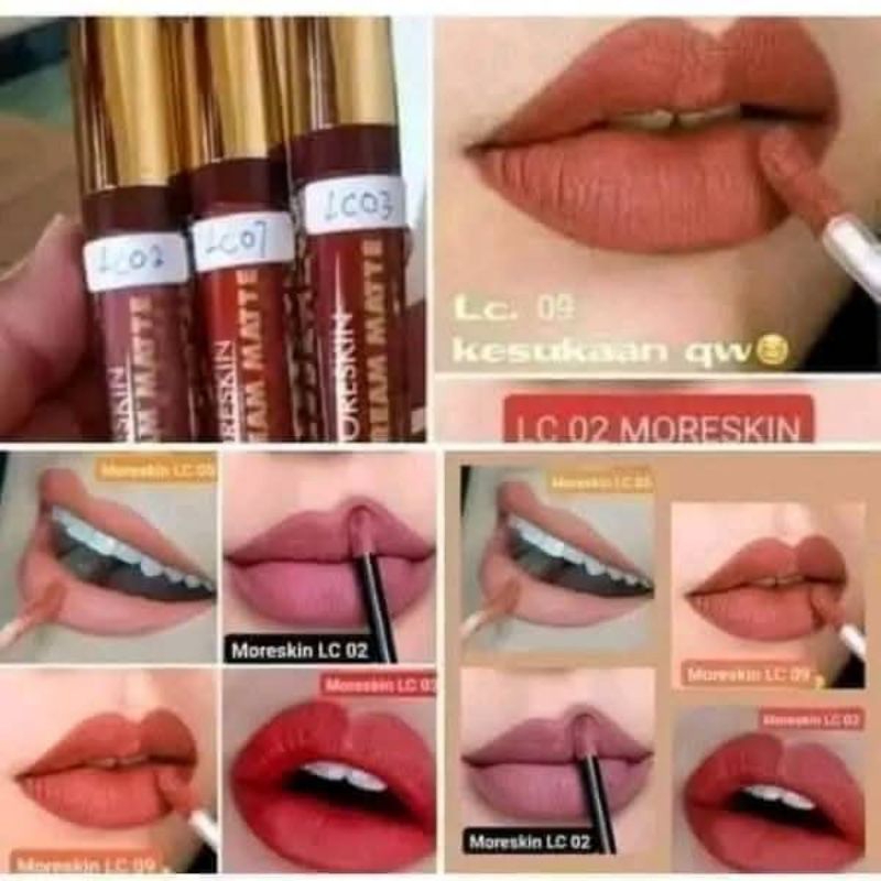 lipstik moreskin nasa original