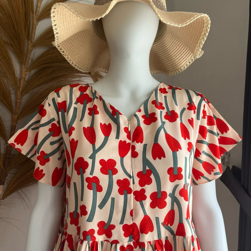 Clarissa One Set Setelan Baby Doll Dewasa LD 110cm