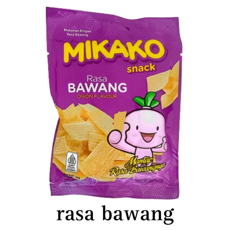 

Mikako Snack Keripik 18gr kripik Aneka Rasa 18gram smoked beef ayam bawang rumput laut sambal balado geprek Sosis bakar