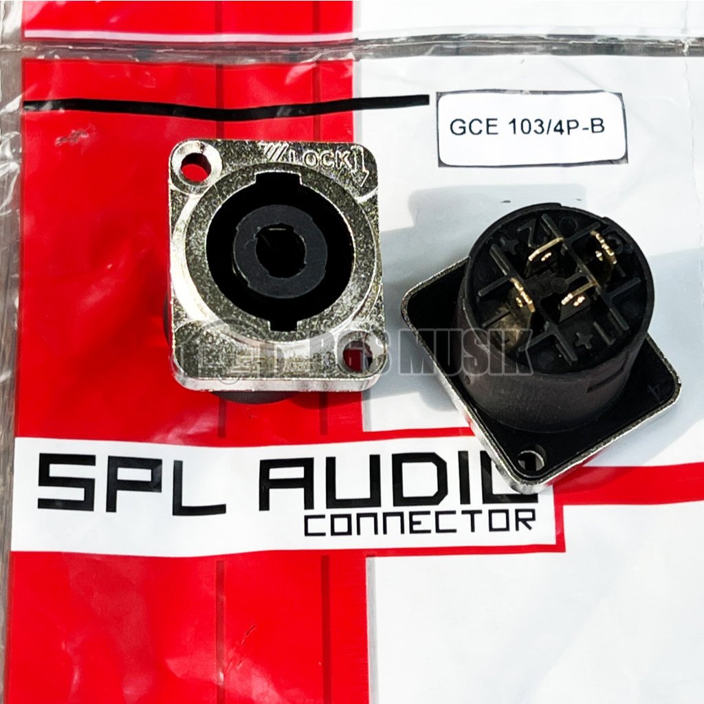 Socket Speakon SPL Audio Spikon GCE-103 4P/B Original