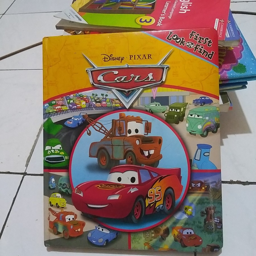 children book disney pixar cars first look find