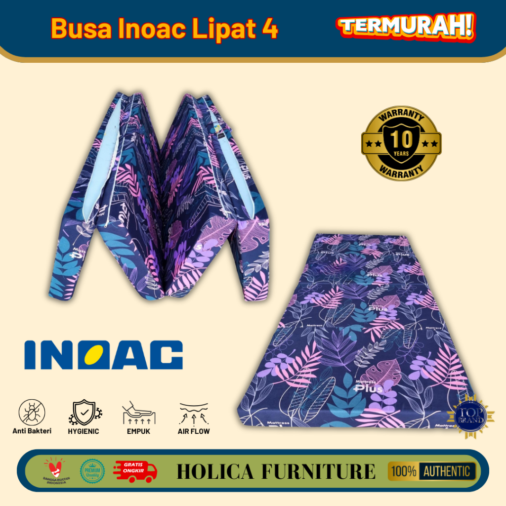 Kasur Lipat Inoac / Busa Lipat Inoac  / Busa Inoac Orisinil / Busa Lipat 4 Inoac