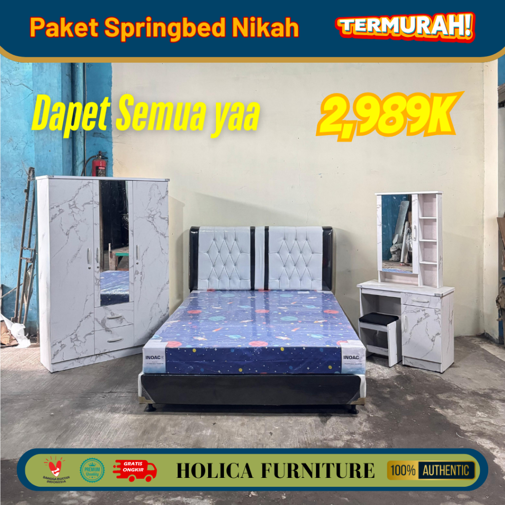 Paket NIkah Murmer / Paket Kamar Set Termurah / Paket Kamar Ekonomi/ Paket Get Married/ Seserahan