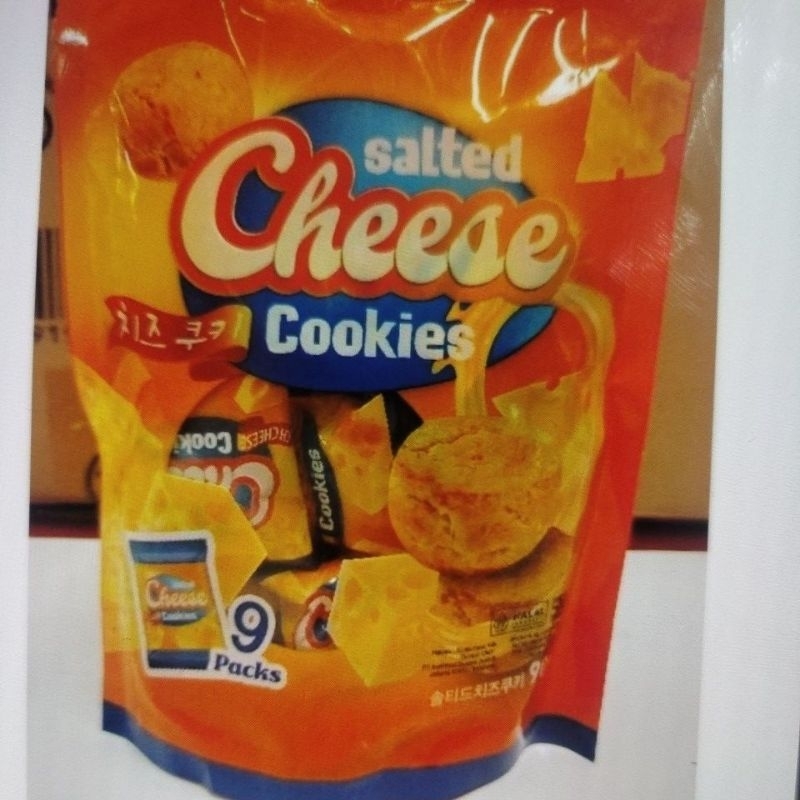 

Naraya salted cheese cookies 90gr (isi 9pcs)