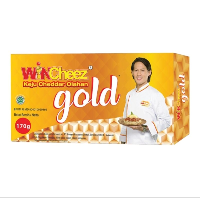 

WINCheez Keju Cheedar Olahan Gold Box 170 g