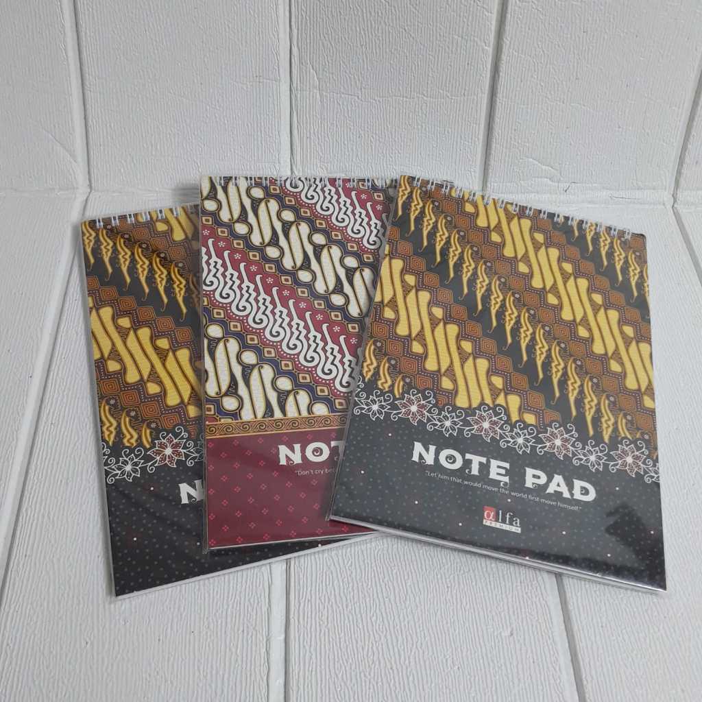 

Buku Spiral Ukuran A5 BATIK