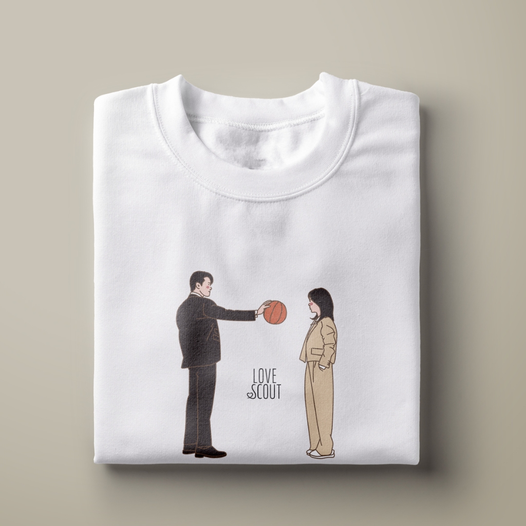 KAOS KDRAMA LOVE SCOUT KOREAN DRAMA T-SHIRT KOREAN DRAMA KDRAMA MERCHANDISE KAOS DRAMA KOREA