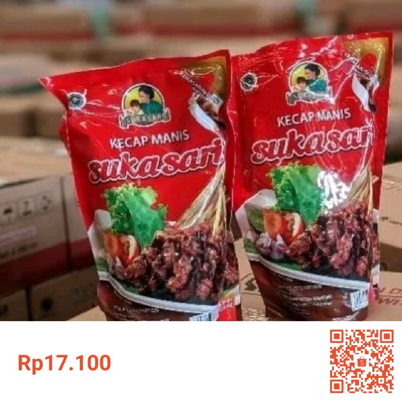 

Sukasari kecap manis 500 ml