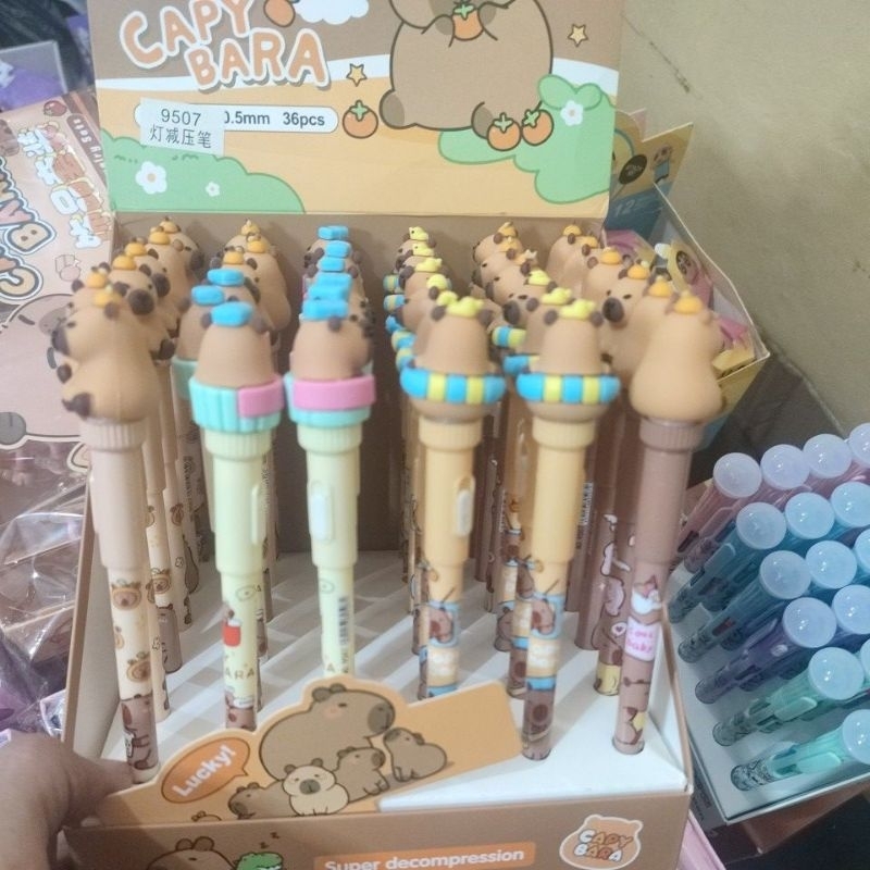 

1 BOX PEN LAMPU CAPY BARA ISI 36