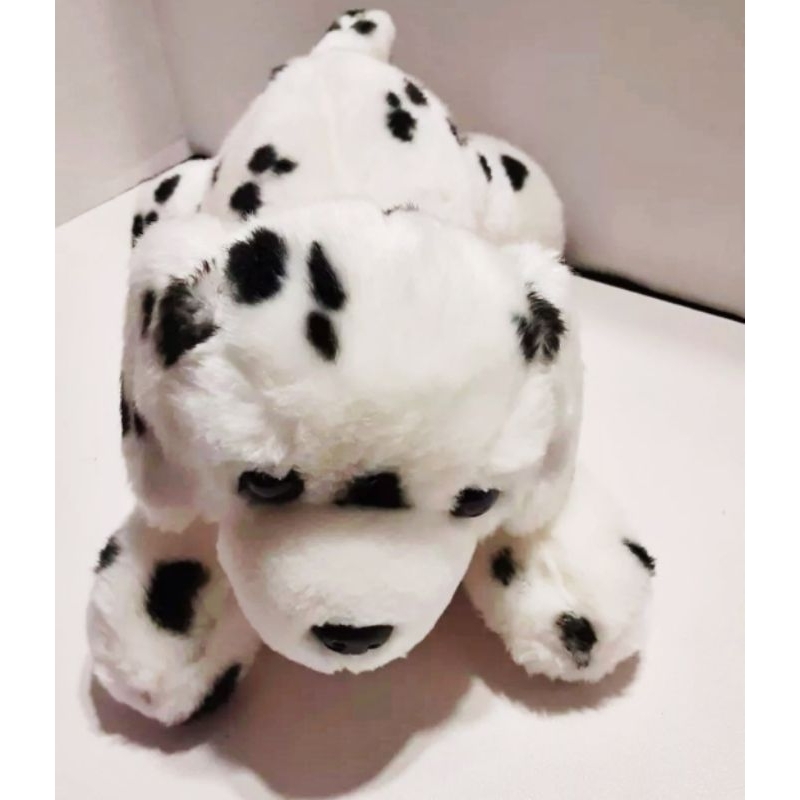 Boneka Hewan Anjing Dalmatian lying Lucu