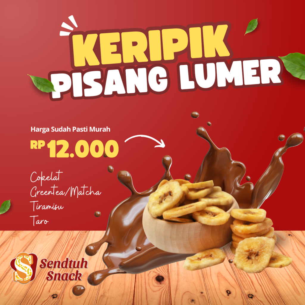 

Keripik Pisang Kepok Lampung Lumer