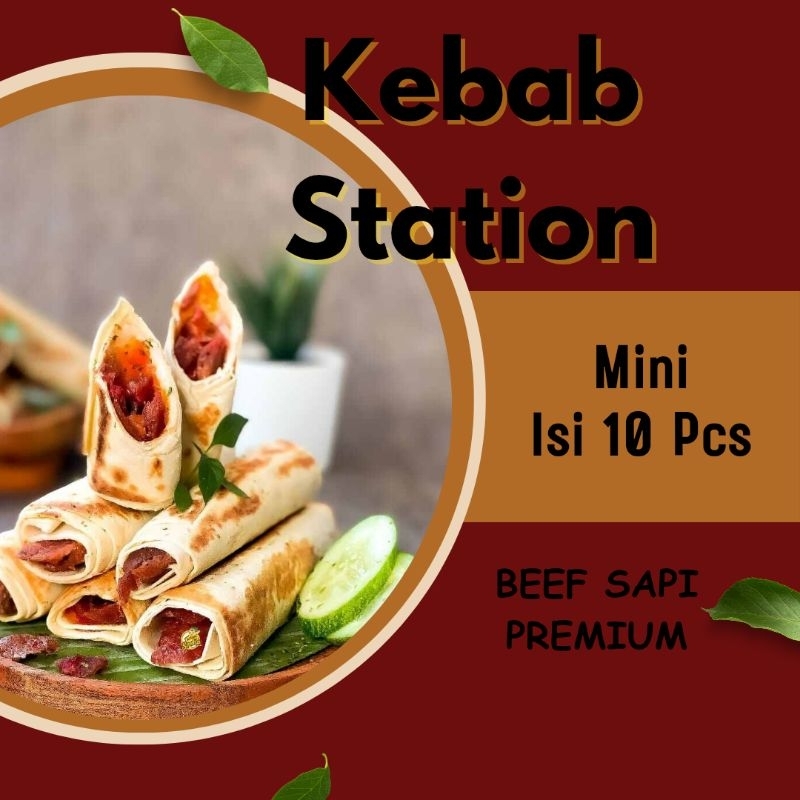 

KEBAB MINI BEEF SAPI ORIGINAL (1 BOX ISI 10 Pcs)