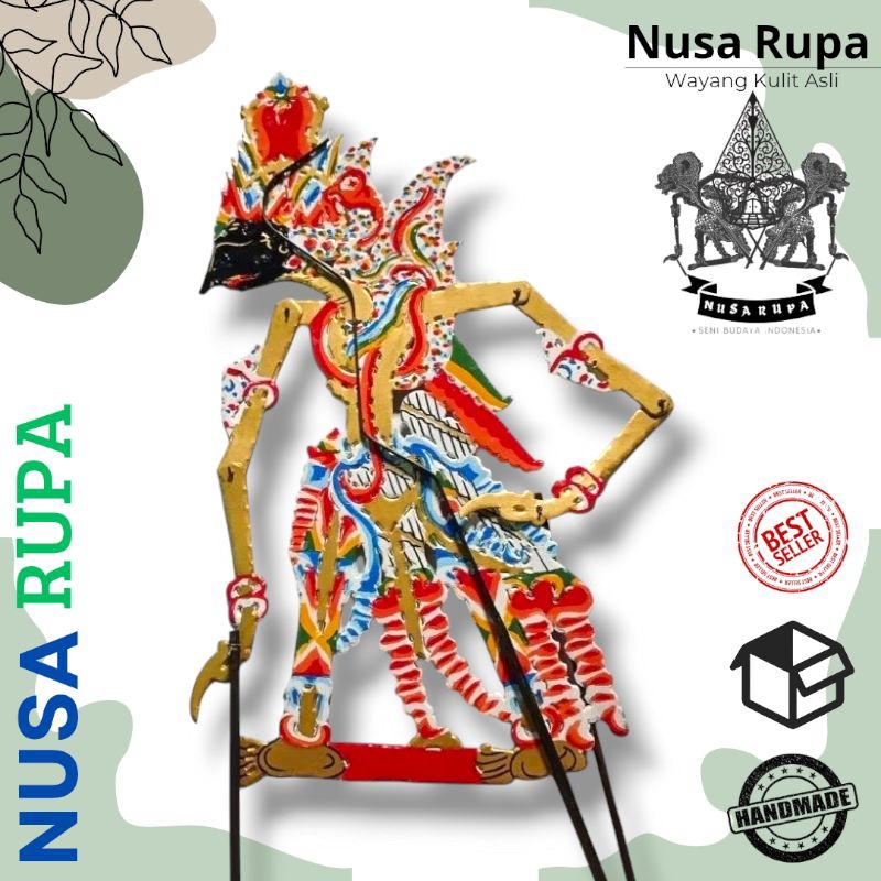Wayang kulit Asli Rama tinggi -+45cm