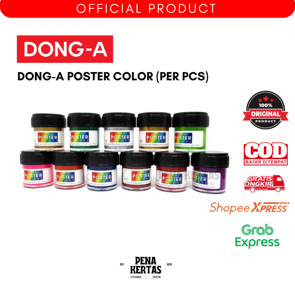 

Poster Color/ Cat Air Dong-A /15 ml