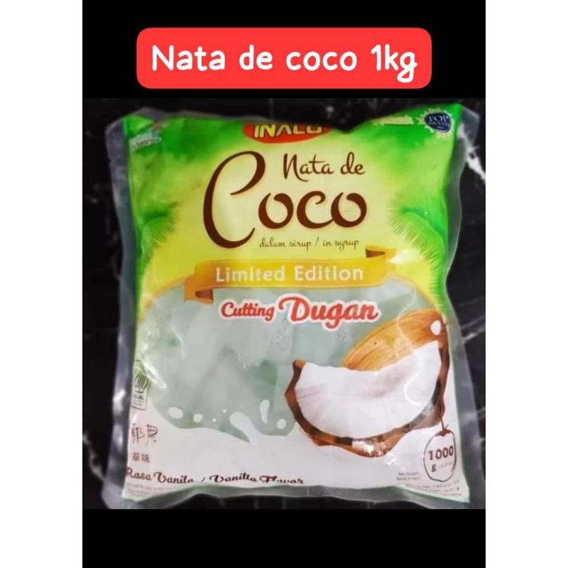 

Inaco Nata De Coco Dugan 1kg - Rasa Vanila | Limited Edition