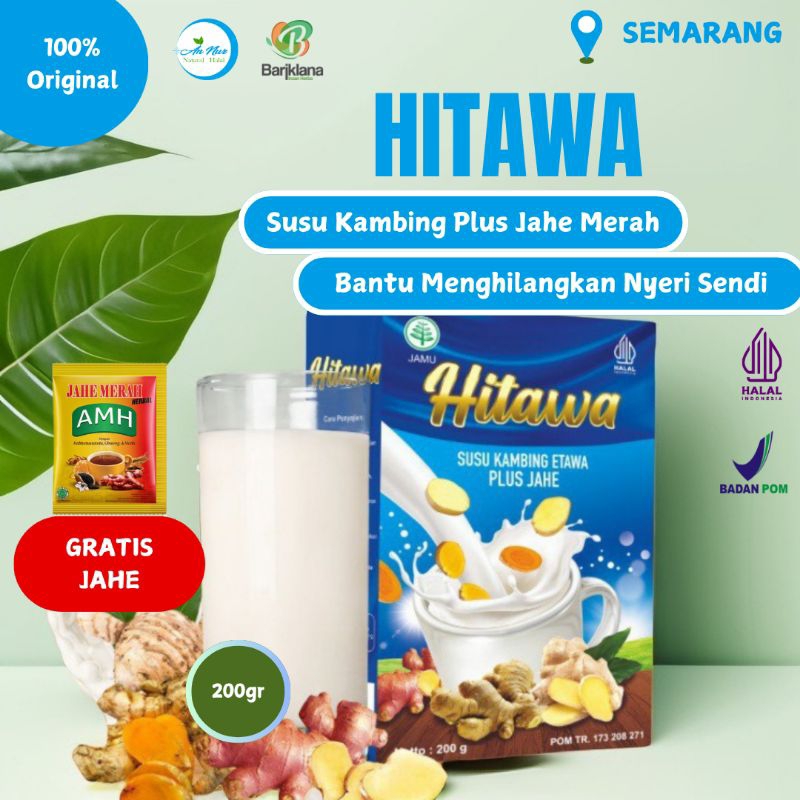 

[HADIAH GRATIS][BPOM] BARIKLANA Hitawa susu kambing etawa plus | HITAWA BOX
