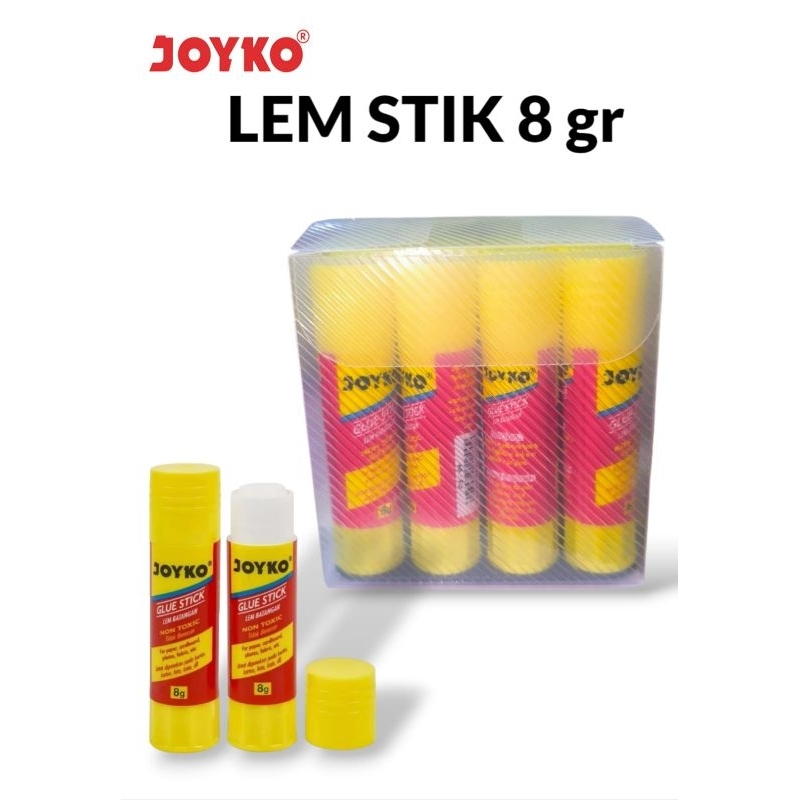 

GLUE STICK / LEM STIK / LEM KERTAS / LEM PUTAR 8 Gram (pcs)