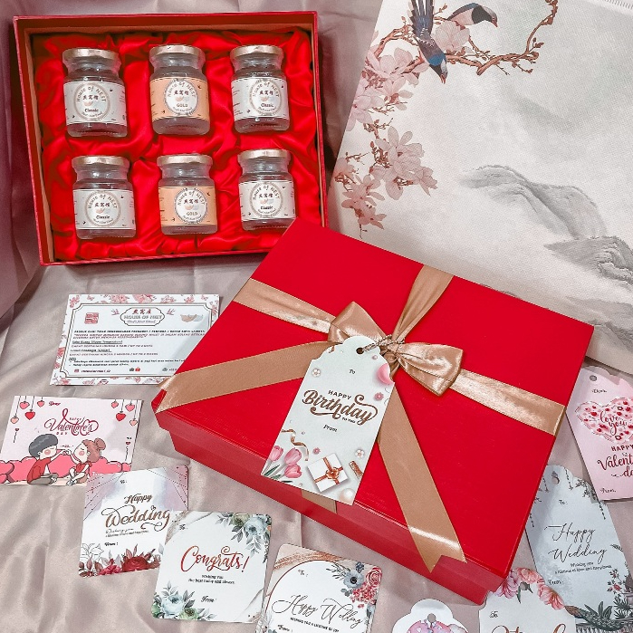 

HAMPERS Premium MINUMAN SARANG BURUNG WALET Bird Nest DRINK GIFT SET 燕窝 House of NEST