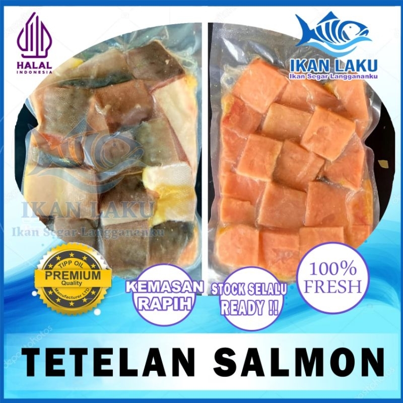 

DAGING TETELAN SALMON PREMIUM FRESH TERMURAH BERGARANSI IKAN LAKU IKAN SEGAR IKAN BEKU