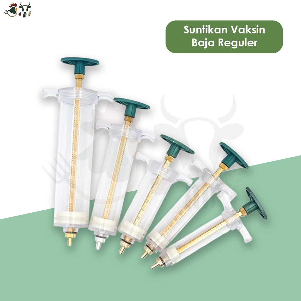 Rumahleha Suntikan Hewan Baja Plastik Hewan Suntikan Halus Alat Pengumpan Hewan Peliharaan