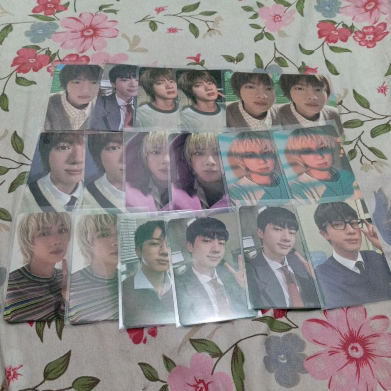 OFFICIAL PHOTOCARD PC JIN BTS HAPPY
