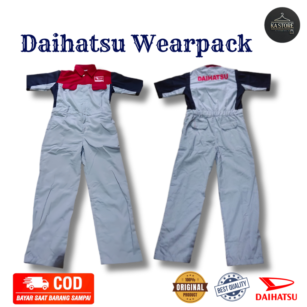 Wearpack Daihatsu | Seragam Daihatsu | Wearpack Safety | Seragam Bengkel | Seragam Pria Daihatsu