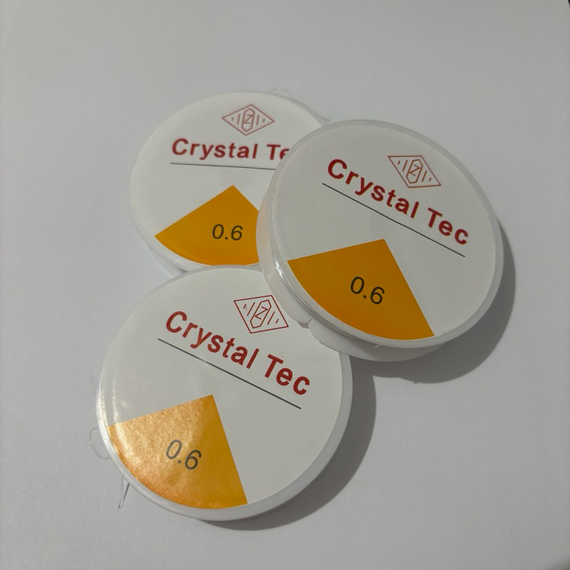 Tali Senar | Tali Elastis 0.6mm 0.8mm | Tali ronce | Super Kuat Bahan Craft Kerajinan Membuat Gelang